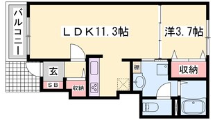 アドラブール　ラシュレの物件間取画像